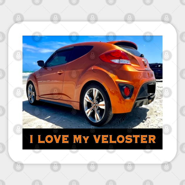 I Love My Veloster Sticker by ZerO POint GiaNt